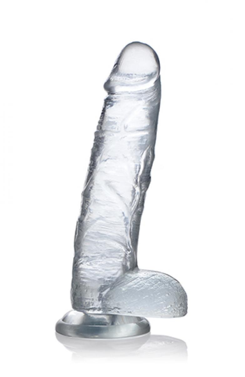 Jock C-Thru Transparenter Dildo - 27 cm - vergleichen und g&uuml;nstig kaufen